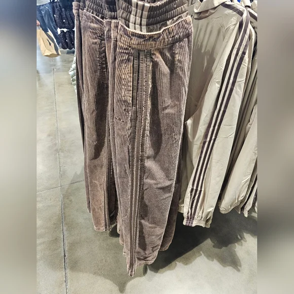 adidas Originals Brown Corduroy Track Pants. Earth Strata